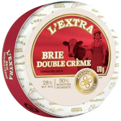 L'EXTRA BRIE DOUBLE CR&Egrave;ME 170G