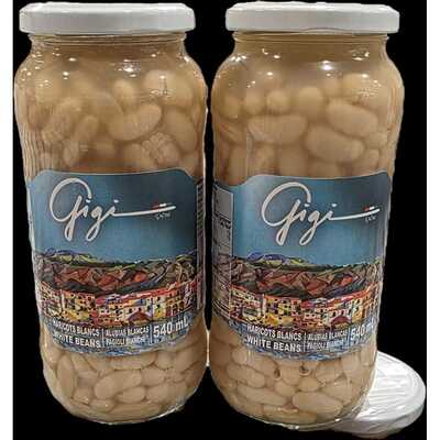 GIGI WHITE BEANS 540ML