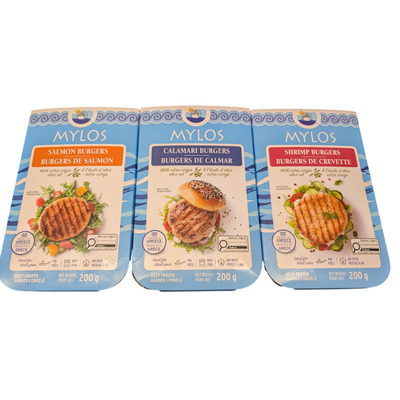 MYLOS FISH BURGERS 200G