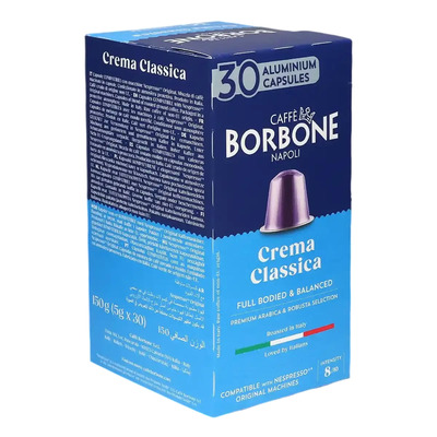 BORBONE CAFE CREMA SUPERIORE 30 CAPSULES ASSORTED
