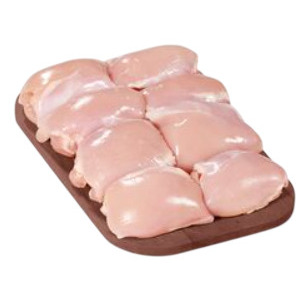 BONELESS SKINLESS CHICKEN THIGHS FAMILY PACK