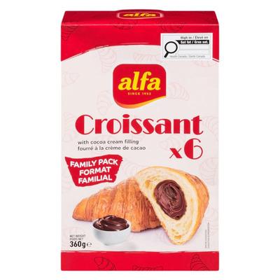 ALFA CHOCOLATE CROISSANTS 360G